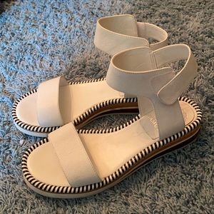 Vince Camuto White Sandals